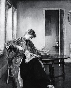 Mrs. Rice, (painting) — Edmund Charles Tarbell