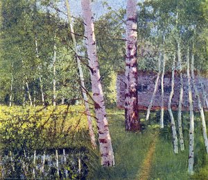 Birches In Summer — Igor Emmanuilovich Grabar