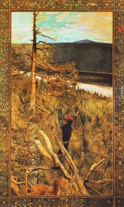 The Great Black Woodpecker — Akseli Gallen-kallela