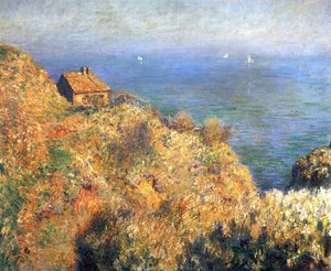 Fisherman's House At Varengeville — Claude Monet