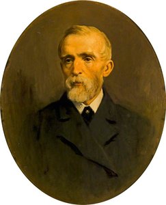 John Ritchie Findlay Of Aberlour (1824–1898), Proprietor Of The Scotsman, Founder Of The Scottish National Portrait Gallery — George Reid, Contemporary Realism