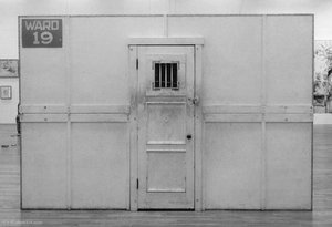 The State Hospital (exterior), (243.8 X (1966) - (365.8) — Edward Kienholz