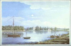 The Nevka By The Elagin Island — Максим Никифорович Воробьёв, Romanticism