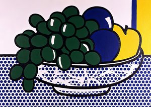 Still Life With Plums — Roy Lichtenstein