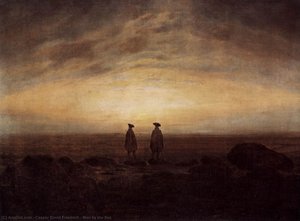 Men By The Sea — Caspar David Friedrich, Romanticism