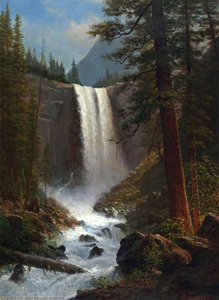Vernal Falls — Albert Bierstadt