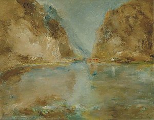 The Yu River, Kwangsi, China — Lionel F Tebbutt