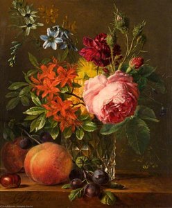 Still Life With Flowers — Georgius Jacobus Johannes Van Os