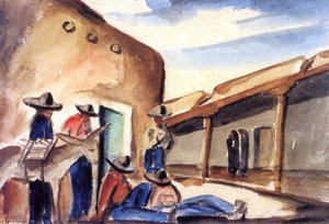 Hispanic Scene — Frank Applegate