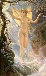 The Water Nymph — Elihu Vedder