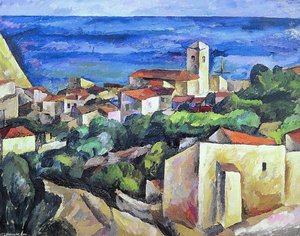 Port Of Siena — Pyotr Konchalovsky, Fauvism