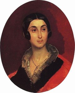 Portrait Of E. Tone — Karl Pavlovich Bryullov, Neo-classicism