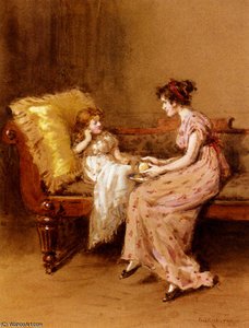 Hush A Bye — George Goodwin Kilburne