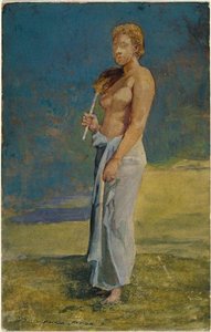 Samoan Lady — John La Farge