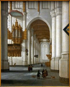 Inside The Church Of St. Lawrence In Rotterdam Palais Des Beaux-arts De Lille. — Anthonie De Lorme