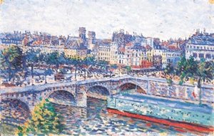 Le Pont-neuf, Paris — Maximilien Luce