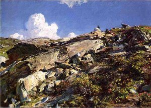 In The Alps — John Singer Sargent