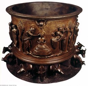 Baptismal Font — Reiner De Huy, Romanesque