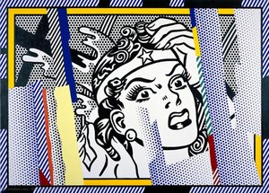 Reflections Wonder Woman — Roy Lichtenstein