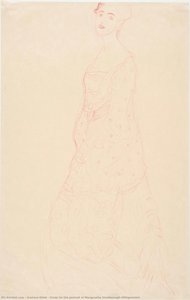 Study For The Portrait Of Margarethe Stonborough-wittgenstein — Gustav Klimt