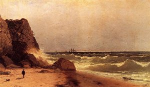 Near Newport, Rhode Island — John Frederick Kensett