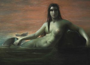 A Mermaid (en Havfrue) — Elisabeth Jerichau-baumann