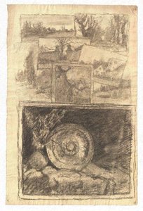Paintings On Studio Wall — Theodore Clement Steele