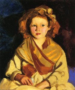 Sissy In Yellow — Robert Henri, American Realism