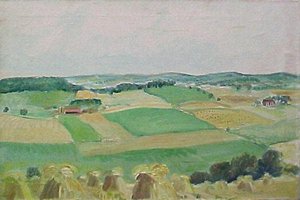 Study For Wisconsin Landscape — John Steuart Curry, Impressionism