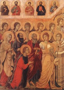 Maestà (detail) (21) — Duccio Di Buoninsegna, Italian Gothic