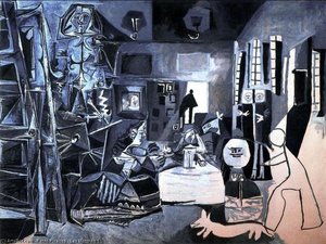 Las Meninas 1 — Pablo Picasso, Cubism