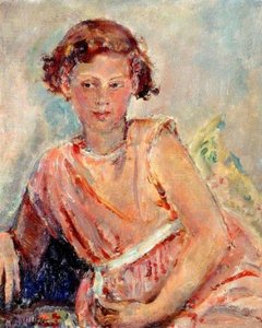 In A Pensive Mood — Ethel Walker