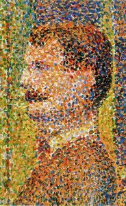 Parade De Cirque (detail) — Georges Seurat