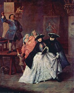 The Charlatan — Pietro Longhi, Rococo