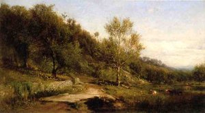 Path By A River — James Mcdougal Hart