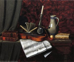 Still Life With Violin — William Michael Harnett