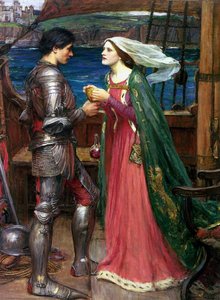 Tristan And Isolde With The Potion — John William Waterhouse