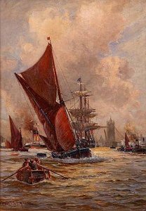 The Thames Near The Tower Bridge