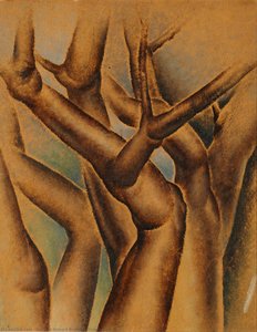 Tree Trunks — Bertram Richard Brooker