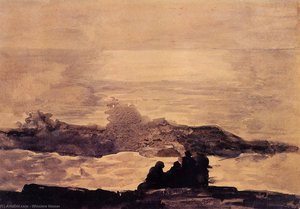 A Summer Night — Winslow Homer, Impressionistic Realism