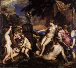 Diana And Callisto — Titian, Venetian Renaissance
