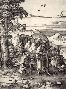 Abraham and Isaac on Their Way to the Place of Sacrifice