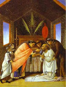 Last Communion Of St. Jerome — Sandro Botticelli, Early Italian Renaissance