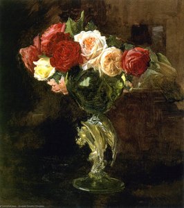 Roses — Joaquín Sorolla Y Bastida, Impressionistic Luminosity