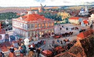 At The German Quarter — Alexandre Benois