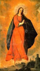 La Virgen De La Inmaculada Concepción — Francisco De Zurbarán, Spanish Baroque