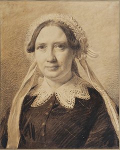 Portrait of Frederikke Vilhelmine Hage, née Faber