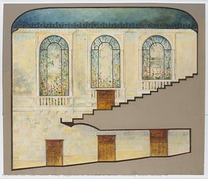 Suggestion For Decoration Of Hershey Community Theater, Hershey, Pa — Louis Comfort Tiffany
