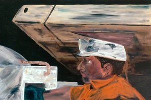 Miner Working Underground — Philip Toft