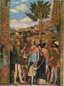 The Meeting (detail) — Andrea Mantegna, Renaissance Early